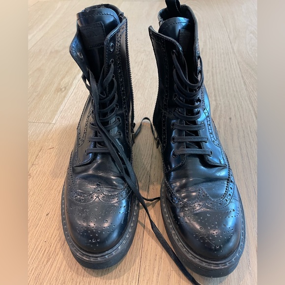 Prada Leather Boots - Picture 1 of 9
